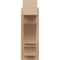 Ekena Millwork 5 1/2-in W x 12-in D x 16-in H Balboa Block Rough Cedar Woodgrain TimberThane Outlooker, Primed Tan OUTUR055X12X16BOA44RCPR - alternate 4